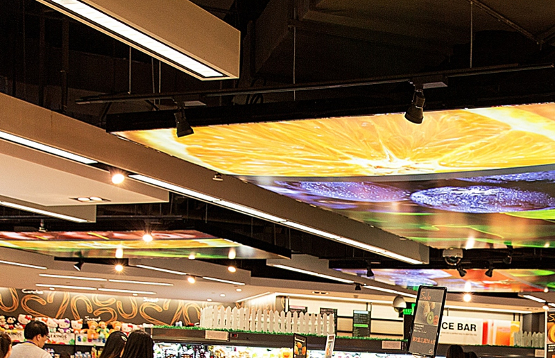 LG05S -palkkikulma 120 ° Slim LED Batten Fitting